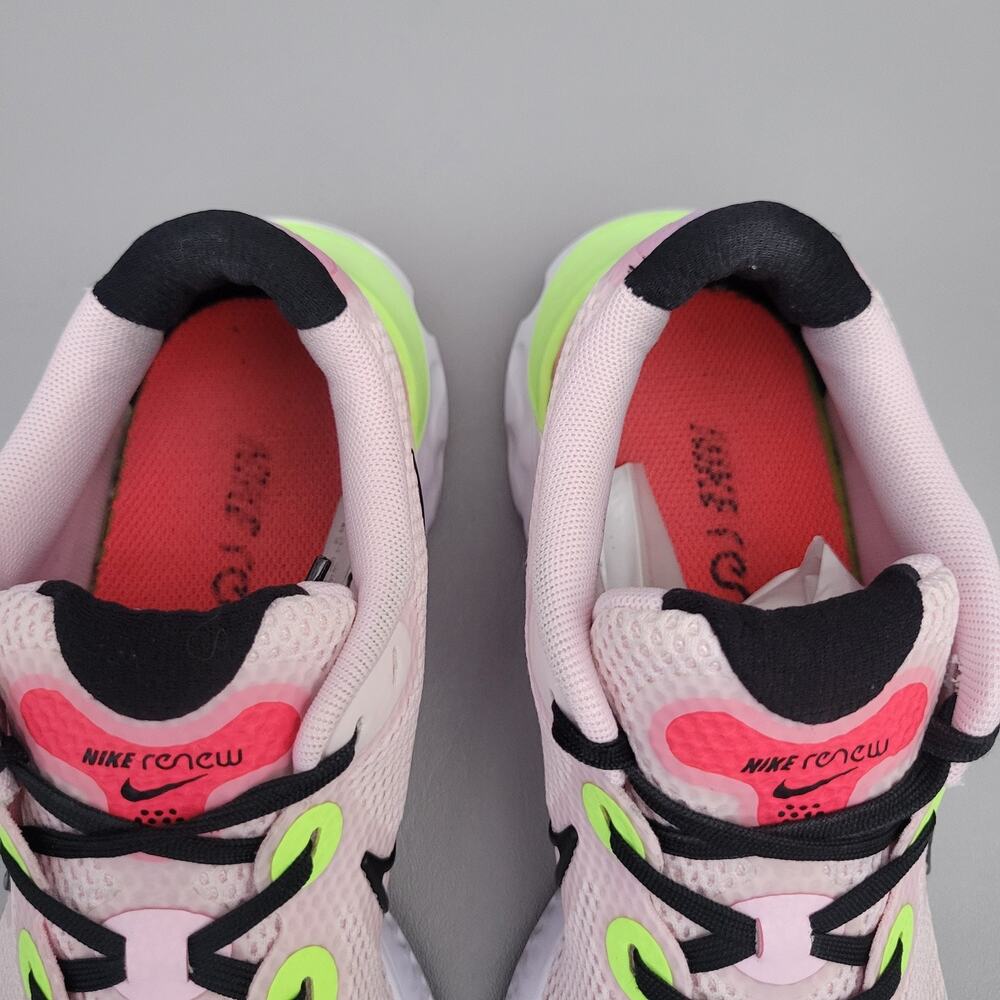 Nike Shoes Womens Renew Running Sneakers Lace Up CW5637-600 Pink Size 8.5 - Picture 9 of 14